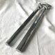 Towel rack chrome art deco 1930 old bathroom