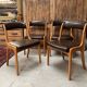 4 chaises gondole Baumann