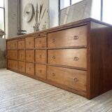 XXL golden oak craft furniture from the 50s
