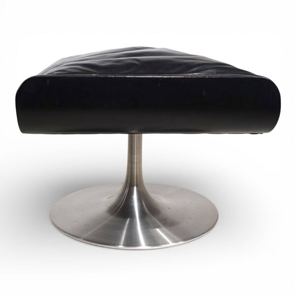 Fauteuil en cuir Kaufeld Siesta 62 par Jacques Brule, 1960