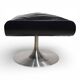 Kaufeld Siesta 62 leather lounge chair by Jacques Brule, 1960