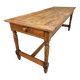 Antique French table farm dining table 19th century 73 x 201 cm