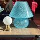 Original 1970s Murano Blue XL Lamp