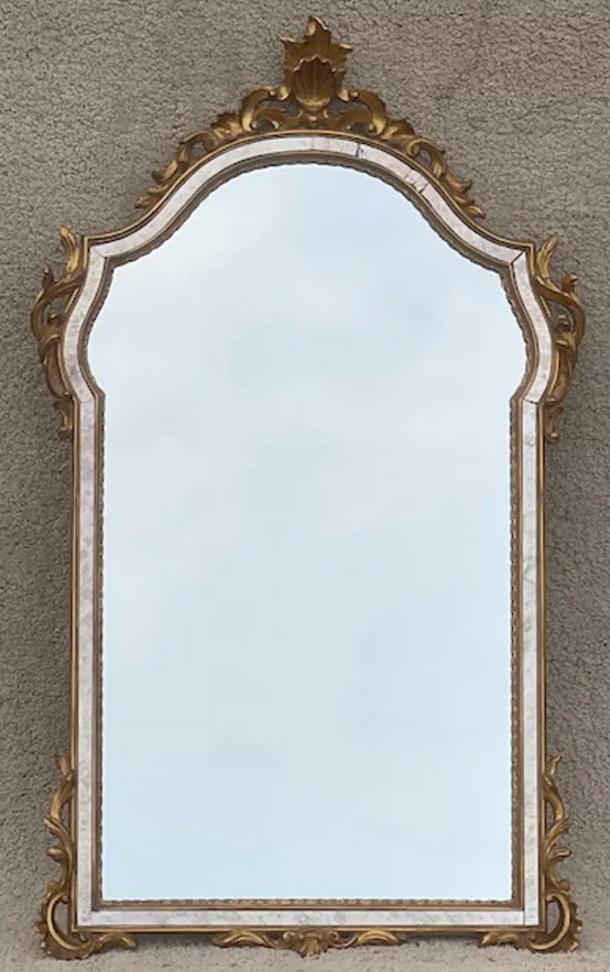 Miroir à parecloses 104x62 cm