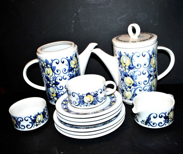 Service à café CADIZ de Villeroy & Boch cafetière crémier tasse