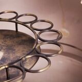 Globe bar  in brass, 1980