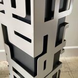 Openwork steel umbrella stand 70s