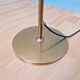 Brass floor lamp, Florian Schulz, Reiminterline, 1970