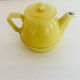 Rio yellow vintage teapot
