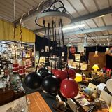 Two-tone eyeball chandelier