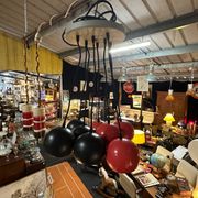 Two-tone eyeball chandelier