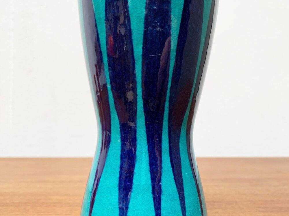 Vintage vase in West German pottery WGP by Scheurich, 1970s.