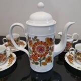 Porcelain coffee service Model Regina Bavaria Germany Vintage70'S