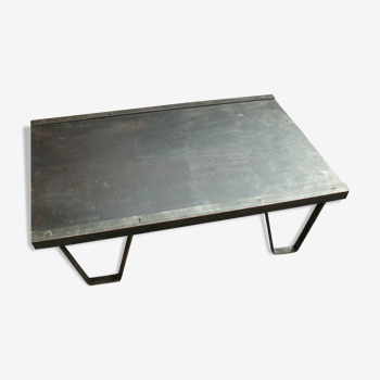 Table basse industrielle palette sncf