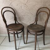Pair of bistro chairs