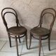 Paire de chaises bistrot
