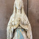 Virgin Mary ancient plaster