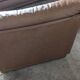 Designer leather sofa