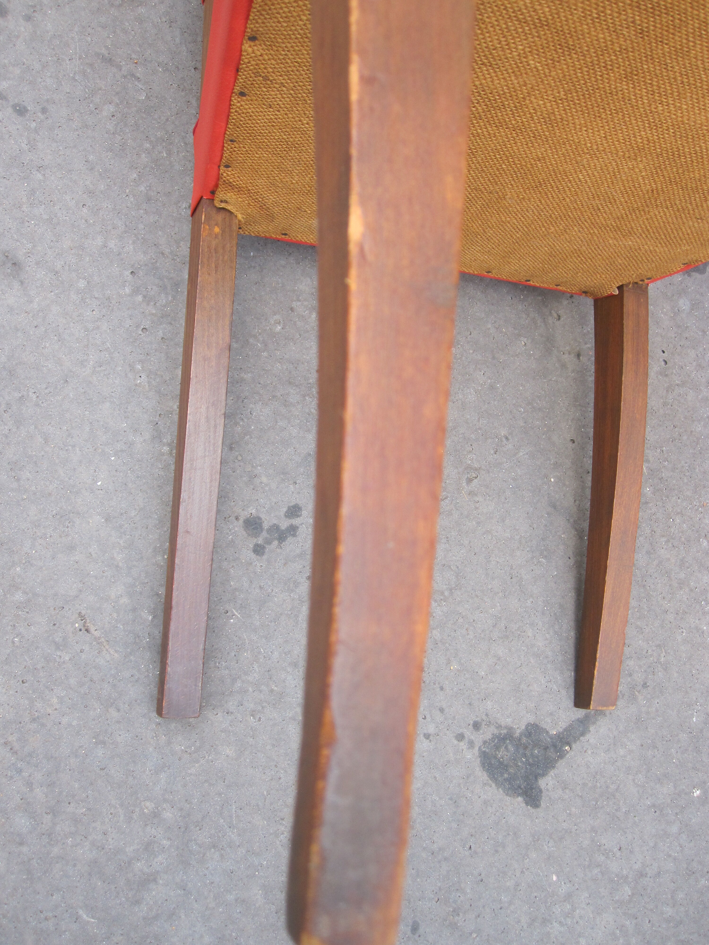 Vintage bridge chair