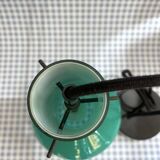 Green Opaline Pendant Light – Retro Modernist Design
