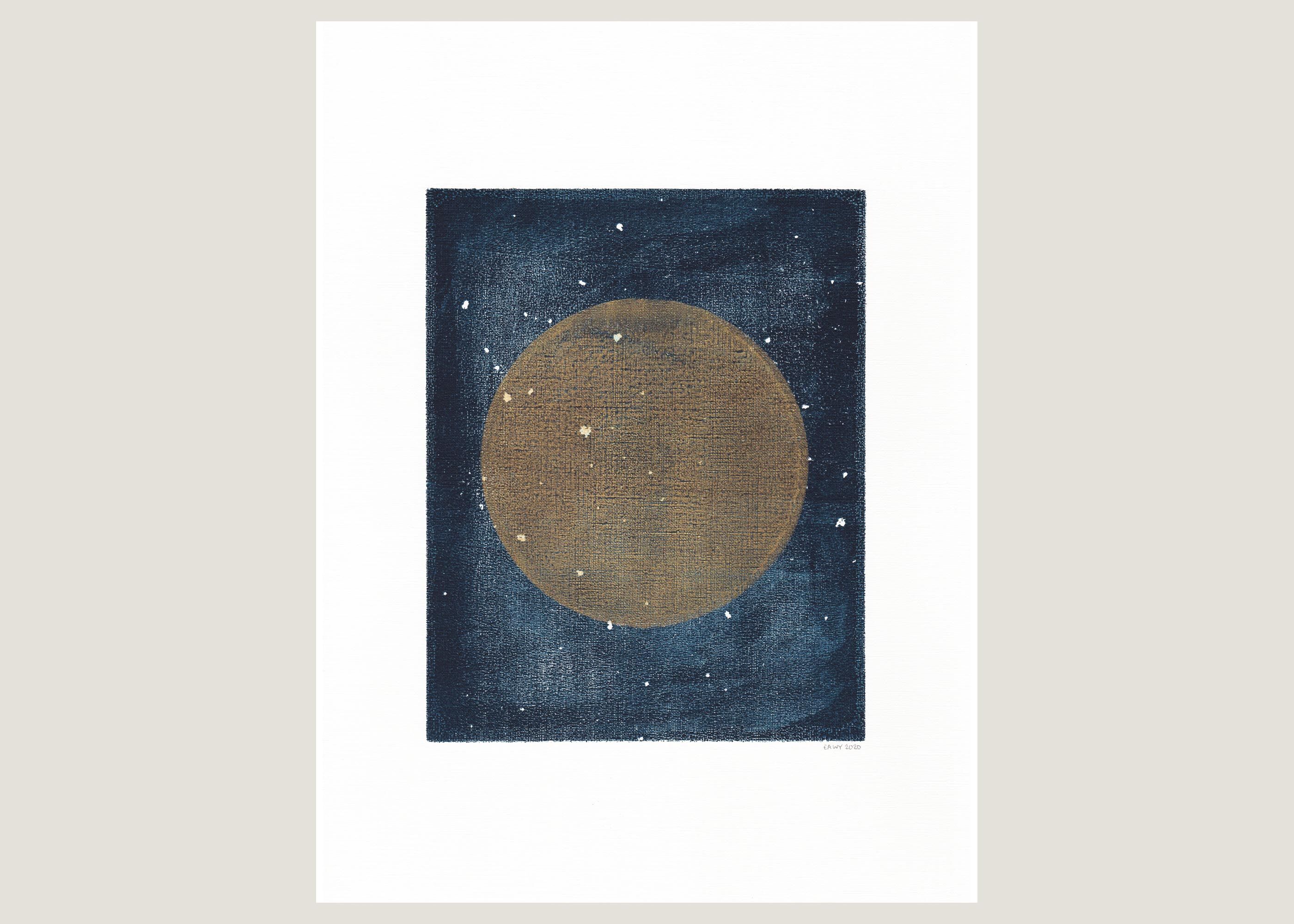 Paint on paper 40x30cm without frame