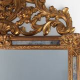 20th Century Baroque Revival Mirror Deknudt in Gilded Resin, Belgium