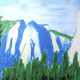 Lithograph by David Hockney, signed and numbered.