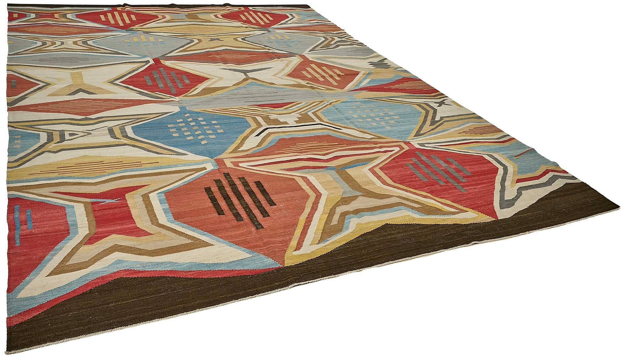 Contemporary Tribal Decorative Kilim 313 cm x 418 cm