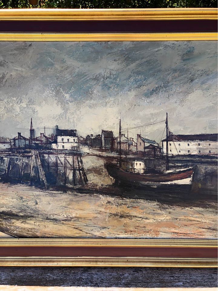 Tableau Normandie signé Franc