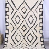Handmade wool Berber rug 250x150 cm