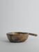Textured Stoneware Bowl with Sculptural Handle, Handmade Studio Ceramic