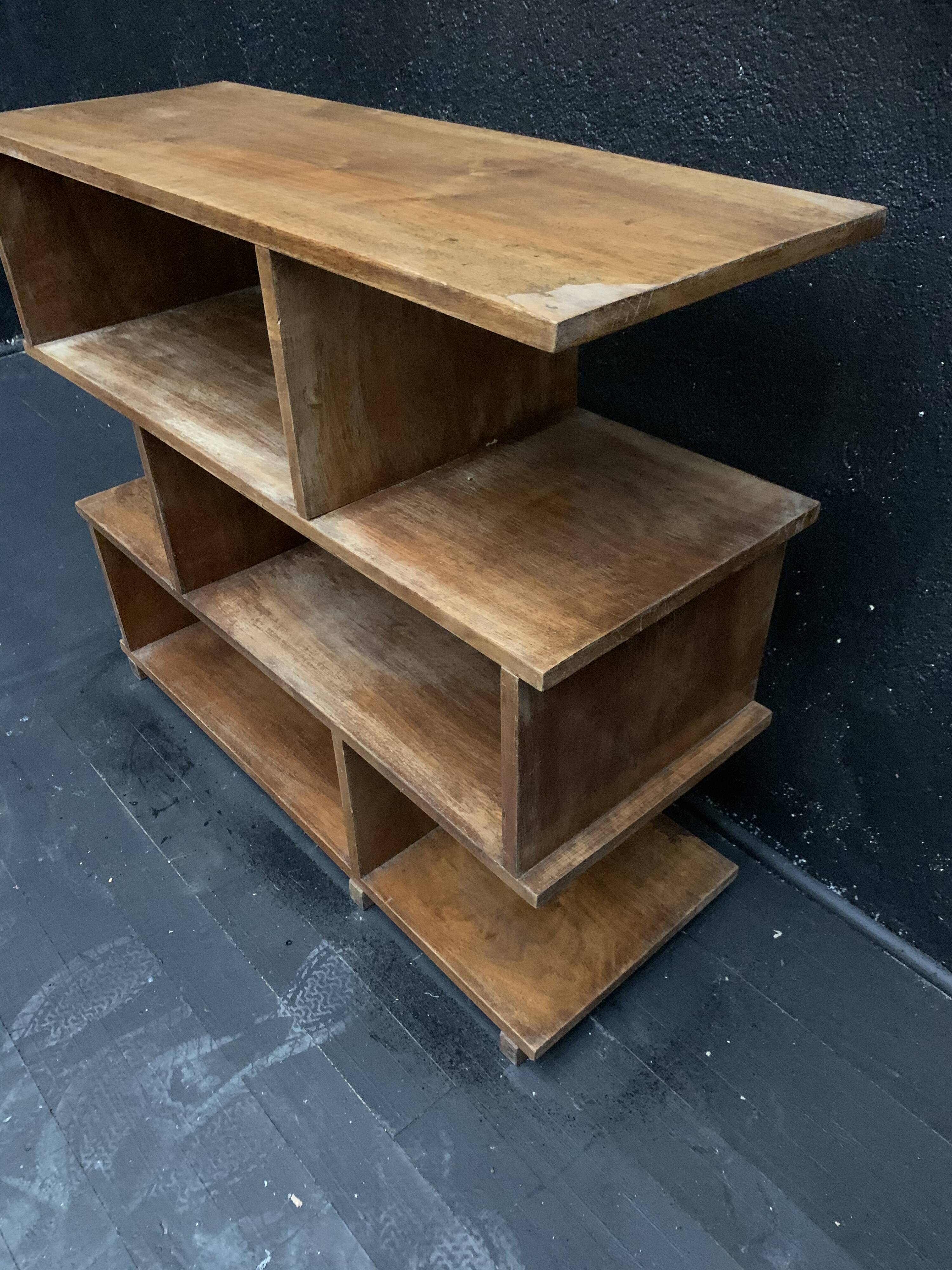 Wooden shelf