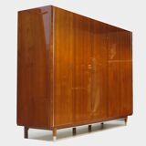 Grande armoire vintage à 5 portes en teck, style moderne du milieu du siècle, années 1960