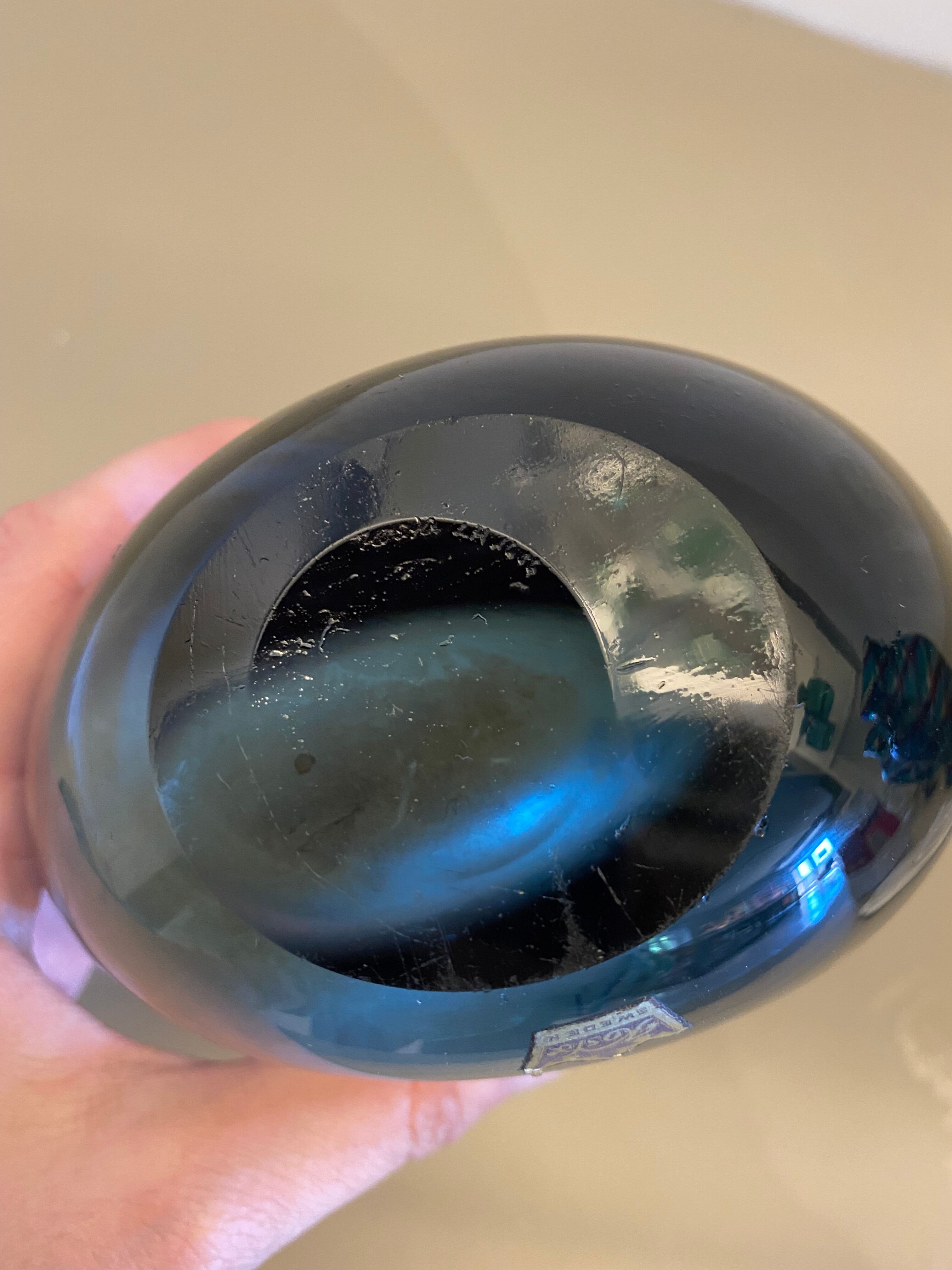 Blown glass vase Kosta Boda Sweden
