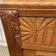 French Art Deco buffet in solid wood