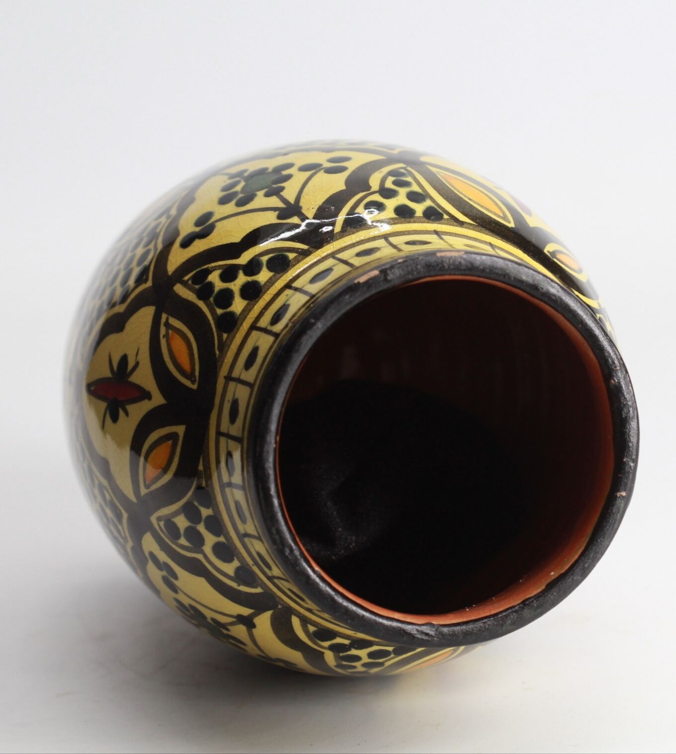 Moroccan safi ceramic vase