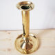 Brass candlestick with pusher