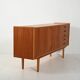 Elegant-lined Scandinavian 1960s sideboard