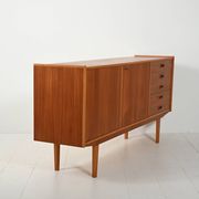 Elegant-lined Scandinavian 1960s sideboard