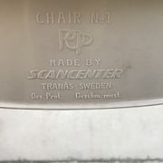 Ancienne chaise pliante graal chair n°1pop
