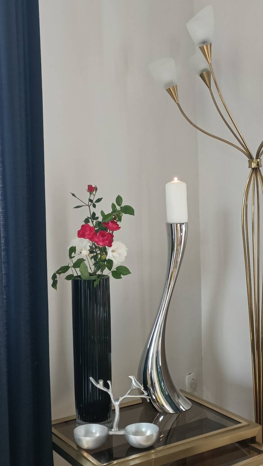 Grand bougeoir de sol Georg Jensen