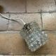 Suspension en verre vintage