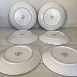 Six assiettes à dessert noritake Japan