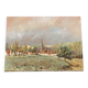 Huile sur toile paysage