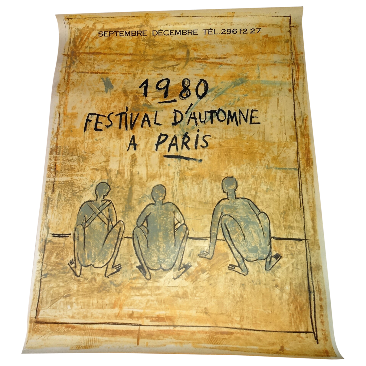 Poster festival autumn in paris of cane
