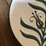 Flower plate by Robert Picault, Vallauris, 1960