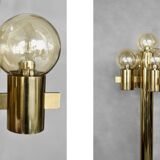 Sculptural Gold Floor Lamp with 5 Lights by Hans-Agne Jakobsson for Hans-Agne Jakobsson AB, 1960s