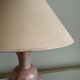 Lampe faïence Charolles années 80