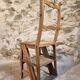 Antique French Oak Ladder Library Chair – Metamorphic Stepladder Chair