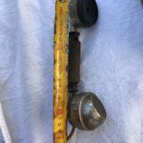 Wooden wall telephone, old, 1930